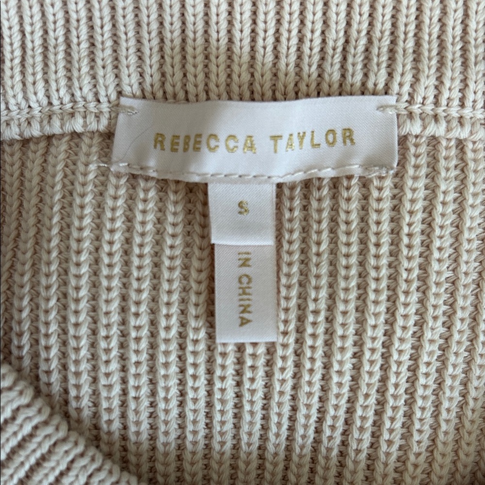 Rebecca Taylor Blush Knit Tank Top - Picture 7 of 8